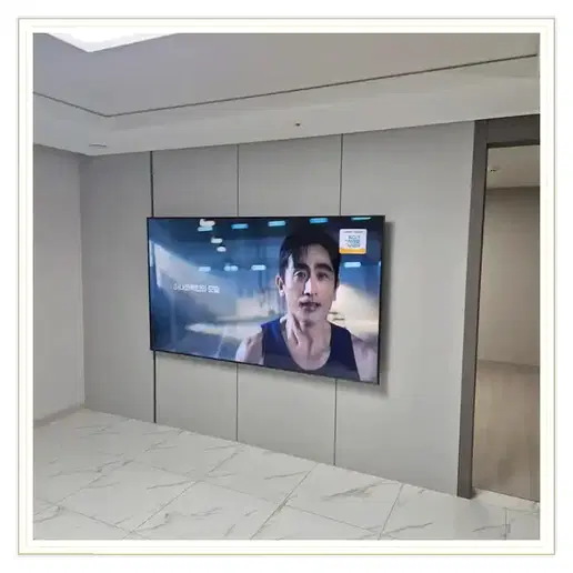 벽걸이TV 설치 참고 이미지 12-27 두 번째 사진