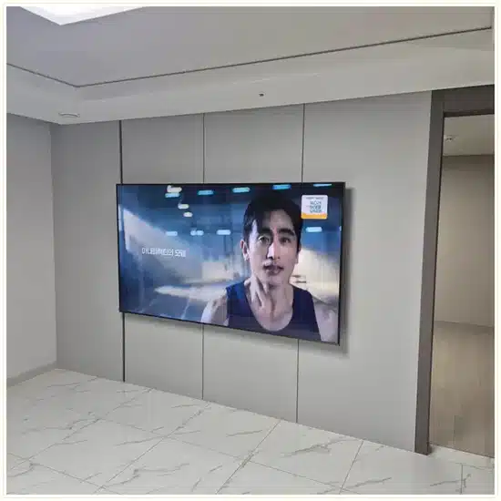 벽걸이TV 설치 참고 이미지 12-28 두 번째 사진