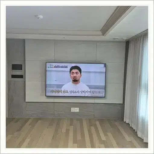벽걸이TV 설치 참고 이미지 12-38 두 번째 사진