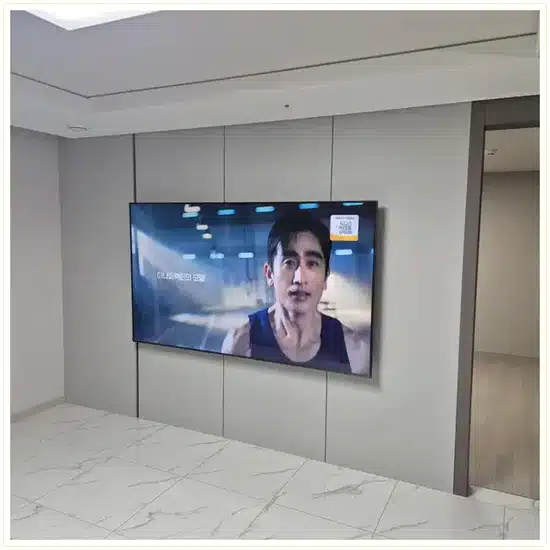 더샵송도아크베이 벽걸이TV 설치 상담 참고 이미지 첫 번째