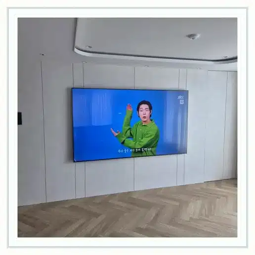송도아메리칸타운더샵 벽걸이TV 설치 상담 참고 이미지 첫 번째