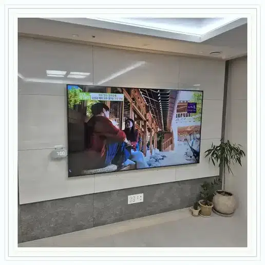 벽걸이TV 설치 참고 이미지 12-48 두 번째 사진