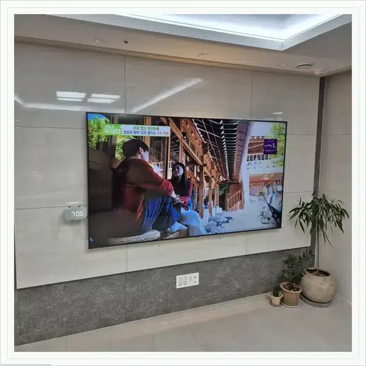주안센트럴파라곤 벽걸이TV 설치 상담 참고 이미지 첫 번째