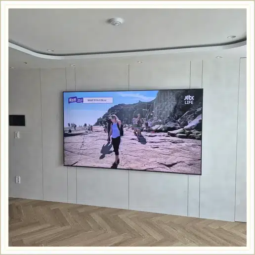 부평sk뷰해모로 벽걸이TV 설치 상담 참고 이미지 첫 번째